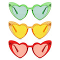 Fashion Sunglasses Women High Quality Weeding Party Sun Glasses Trendy Heart Frame Y2K Designer Sunglasses for Ladies Wholesale