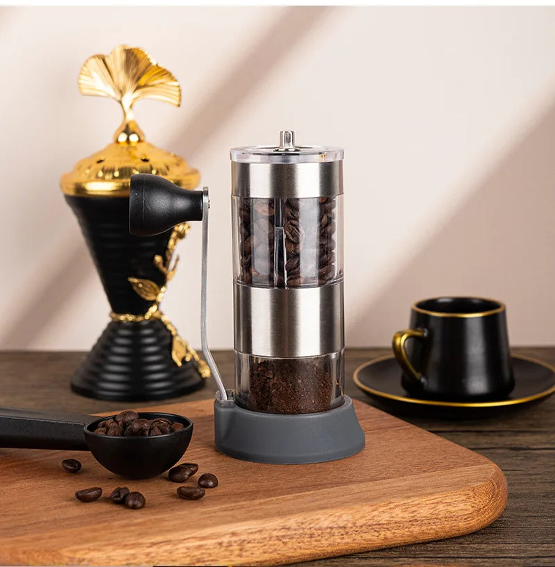 Beeman Portable Manual Coffee Grinder Adjustable Bean Mill Portable Manual Coffee Grinder