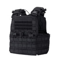 IDOGEAR MOLLE Quick Release Vest 500D Nylon Cordura Armor Plate Carrier Black Tactical Vest CPC Plate Carrier Vest