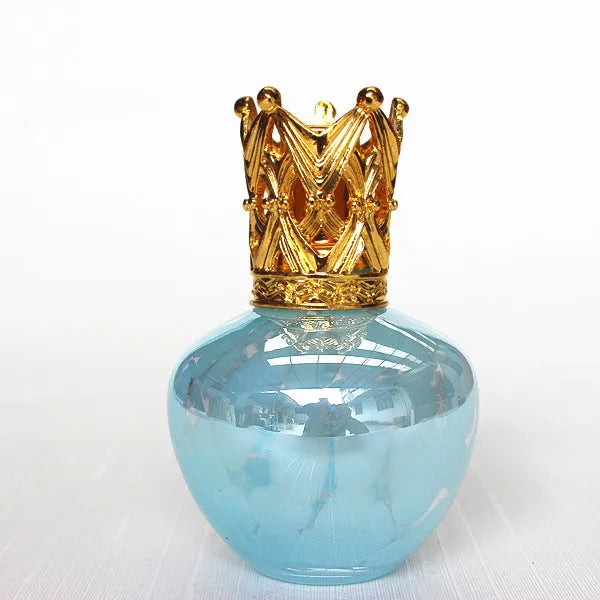 Colored Glass Aromatherapy Bottle Ignition Aromatherapy Lamp Catalytic Essential Oil Perfume Lamp