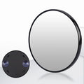 Focstar Single-Sided Makeup Mirror with 5X 10X 15X Magnification Silicone Sucker Cosmetic Mirror with Suction Cup