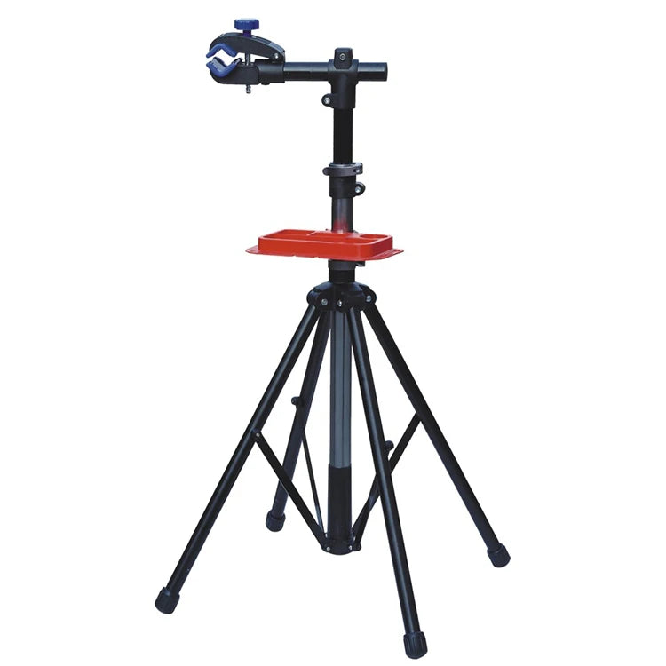 Aluminum Alloy Retractable Vertical Bicycle Repair Rack with Adjustable Platform RTS Parking Rack