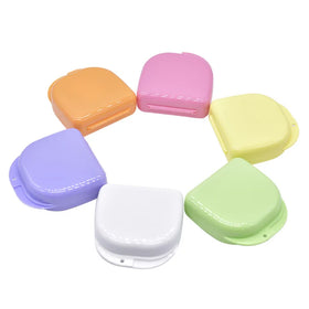 Promotional Multi-Purpose Oral Hygiene Products Dental Orthodontic Retainer Box Denture Storage Container Case