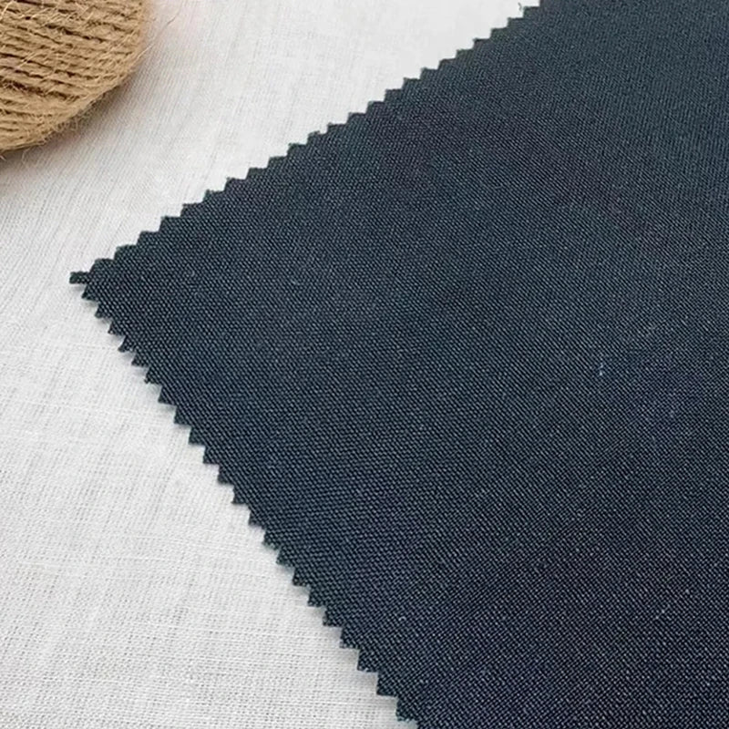 21014 Organic Eco-Friendly 29% Hemp 55% Recycled Polyester 16% Cotton Plain Woven Lightweight Fabric for Boys & Girls Apparel