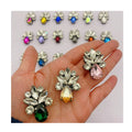 New Handmade Sequin Flower Design 3D Iron Applique Bee  Patches for Clothes Decoration
