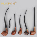 MUXIANG One Stop Shopping Pear Wood Tobacco Pipe Wholesale Churchwarden Smoking Pipe