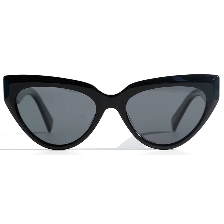 Finione High Fashion Pc Black Cat Eye Sunglasses Glasses Sunglasses Luxury Cat Eye Retro Fashion Class Sun Glasses for Women
