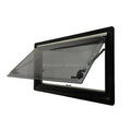 1000x800mm New Design Rv Right Angle Window with ABS Inner Frame and Mosquito Net and Flynet for Rv Body Parts