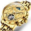 Jsdun 8945 Oem logo Luxury Watches Brands Odm Moon Phase Sports Luminous Multifunctional Automatic Mechanical Watch Wrist Man