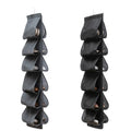 12-Case Hanging Type Cotton Bag Shoe Storage Multi-Layer Wall Hanging Shoe Storage Bag Shoes Bag Behind the Door