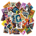 50PCS Classic Fashional Colorful Cool Rock Star Poster Punk Rock Band Sticker