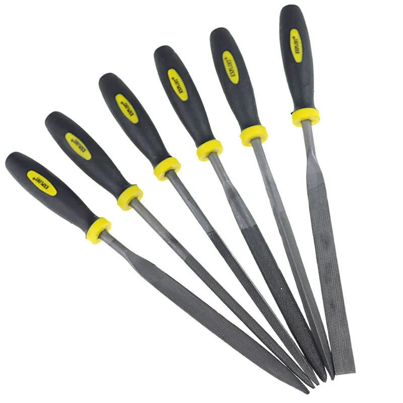 EXPLOIT Mini Needle File Set 140mm 160mm 180mm DIY Wood Rasp File Industrial Needle Polishing Carving Woodworking Files Set