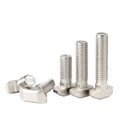 China Custom Made Metric M5 M6 M8 High Strength Standard Thread Nickel Plated T Bolts Screws 5000 Carbon Steel Class 4 GB