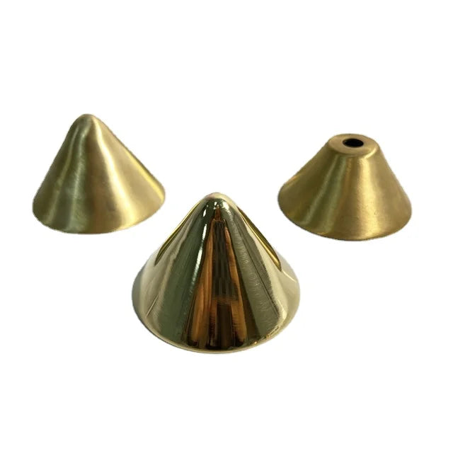 Precision Custom Sheet Metal Brass Copper Aluminum Spinning Cone Sheet Metal Spinning Cone