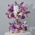 Wholesale Modern Red Artificial Flower Centerpieces for Weddings Parties Customizable Table Arrangements Ball Wedding Decoration