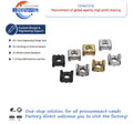 Customize Size 316/304 Stainless Steel Cage Nut Polished Zinc Plating Clip Type Nuts M2 M3 M4 M5 M6 M7 M8 M10 Galvanized Finish