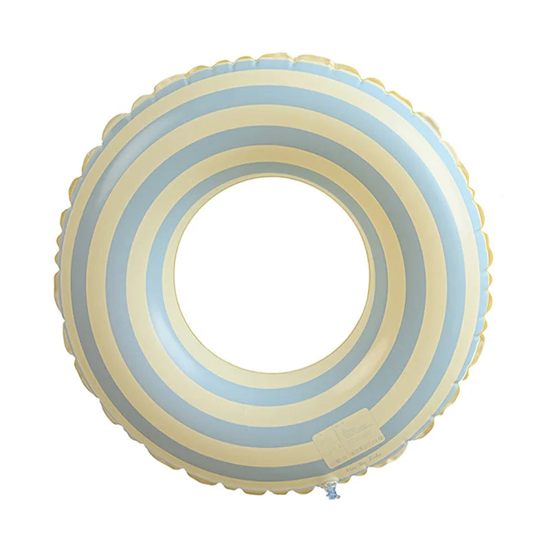 Wholesale and Custom Printed ECO-friendly PVC 60 70 80 90 Kids Swim Ring Duty PVC Floaty Inflatable Swimming Ring