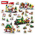 Woma Toys 11823 Latest Building Block Toy Play Set 24 Pack Christmas Advent Calendar