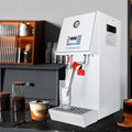 MOSEENER Commercial Electric Milk Steamer Fully-Automatic Coffee Foam Maker Stainless Steel Frothing Machine Milk Frother 2000W
