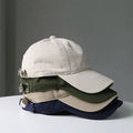 Custom Unstructured 6 Panel Baseball HatWholesale Plain Embroidery Blank Baseball Cap Dad Hat
