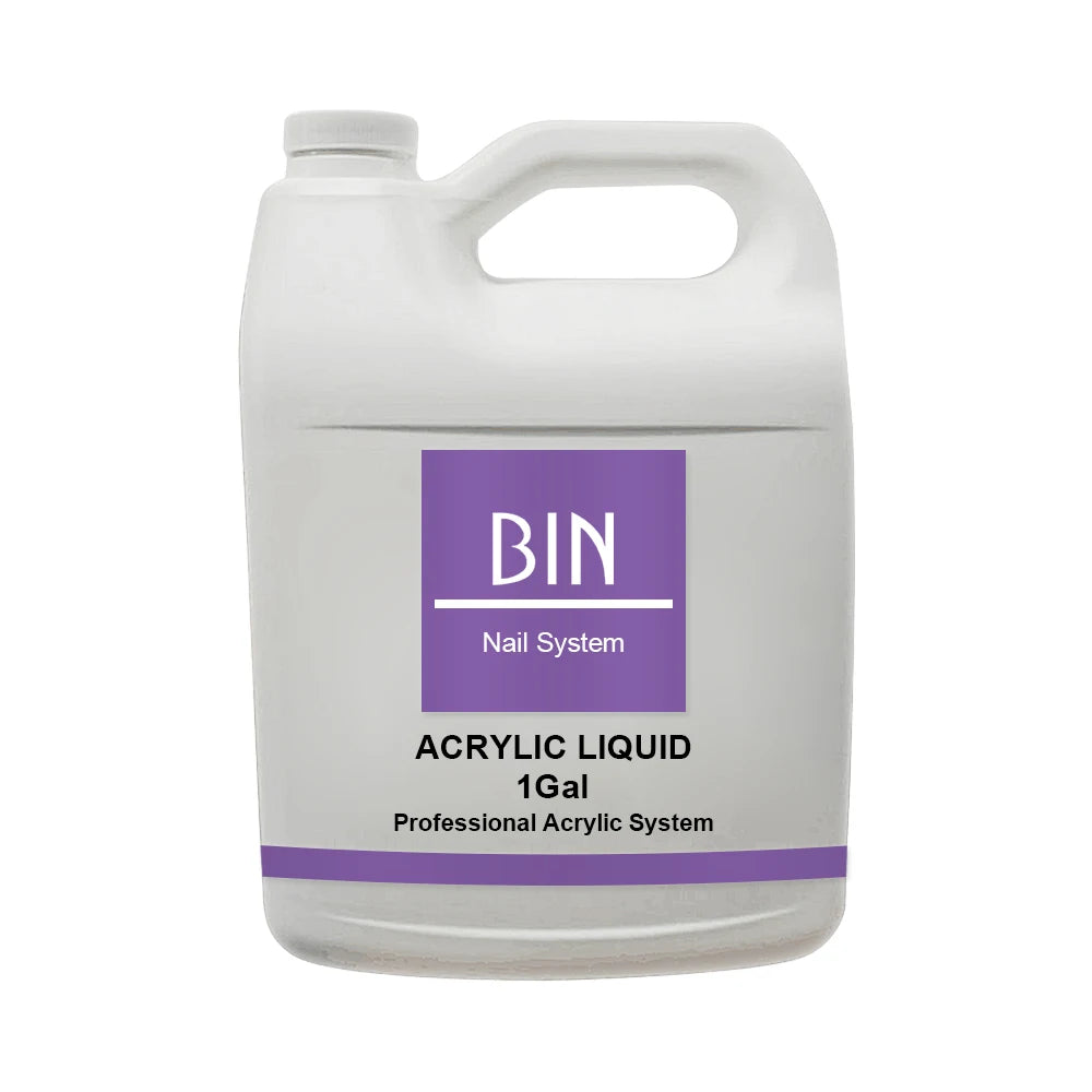BIN Acrylic Liquid Monomer 1gallon Acrylic Powder Purple Fast Dry Medium Fast EMA Liquid Monomer Acrylic Monomer