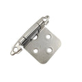 American Style Matt Black Cabinet Hinge Nickel Plated Metal & Steel Furniture Hinges Door Box Closet Application