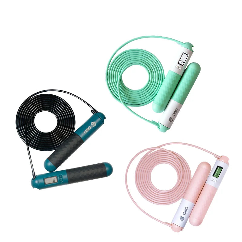 New Design Fitness Aerobic Exercise Cordless Jump Rope for Home Exercises With Count
