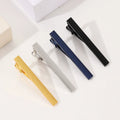 Hot Sale Wholesale Men's Business Simple Tie Clip Copper Shirt Accessories for Suit