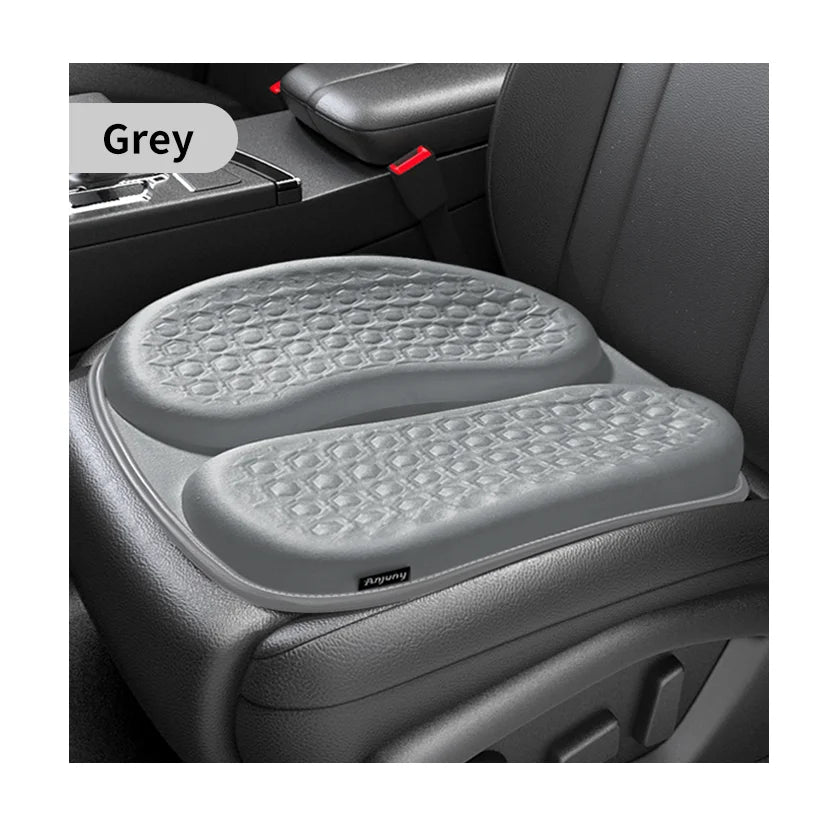 Anjuny 3D Comfort Gel Seat Cushion Universal Non-Slip Quilted Technics Foam Memory Foam Square for Lumbar Pillows Seat Cushions