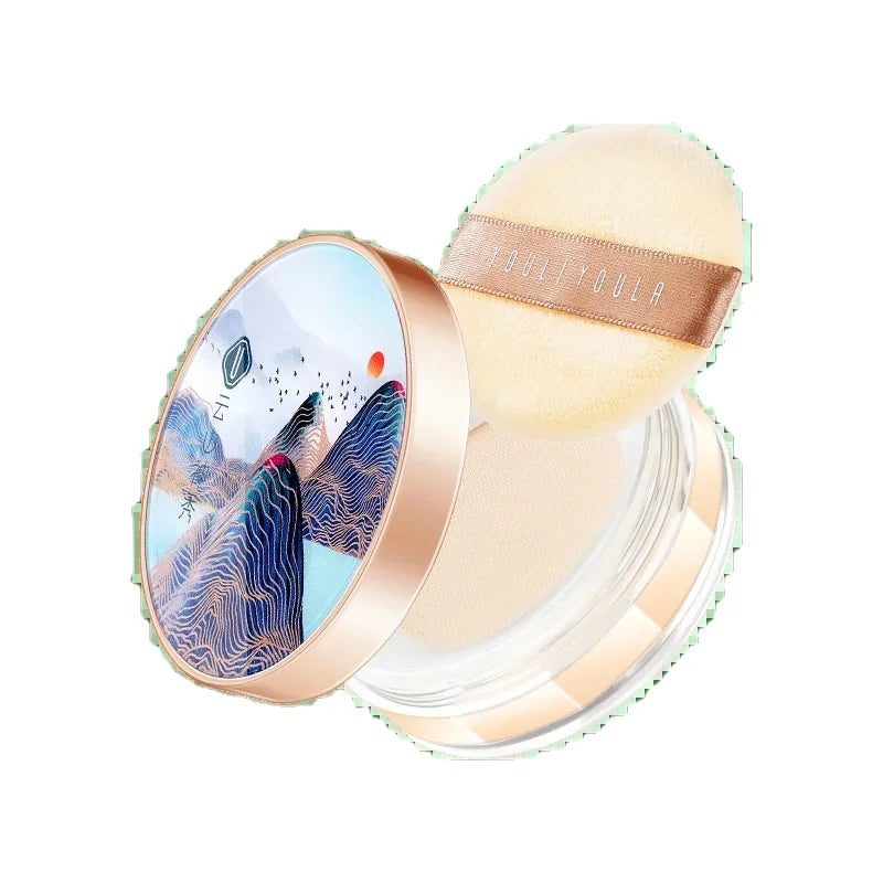 Ultra-Light Perfecting Finishing Loose Powder Translucent Cosmetic Setting Powder for Face Makeup