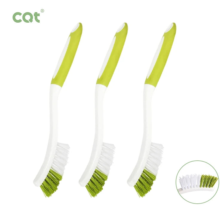 Factory Supply Plastic Handle Kitchen Bathroom Crevice Cleaning Brush for Window Gap Dead Corners Specializing Cleaning Brushes