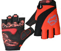 Factory OEM 4 Color Outdoor Mesh Cycling Gloves Summer Breathable Custom Waterproof Half Finger  Bike Glove