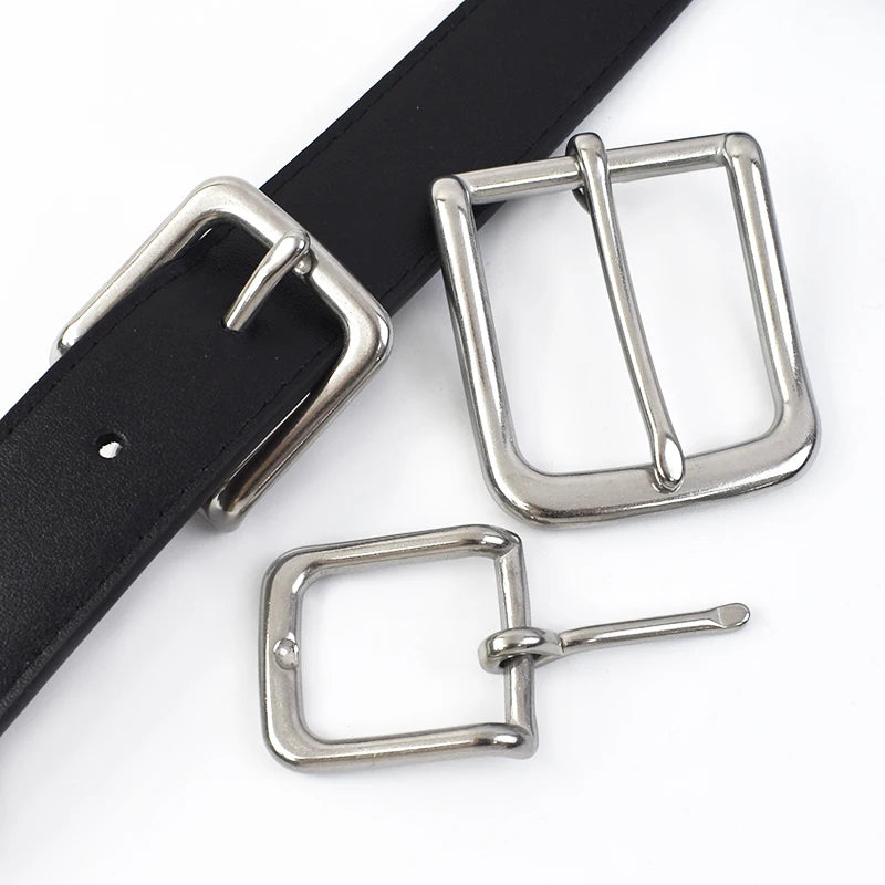 Deepeel YK087 16-26mm Garment Bag Accessories Stainless Steel Belt Pin Buckle Leather Bag With Adjustable Buckle