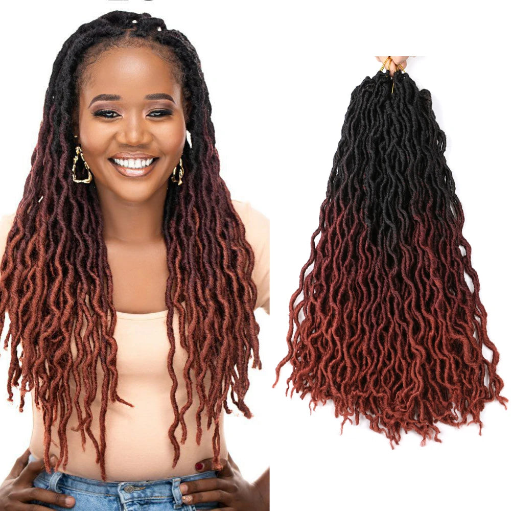 Goddess Faux Locs Crochet Hair Goddess Gypsy Faux Locs Hair Crochet Braid Hair Gypsy Locs