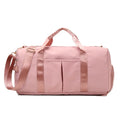 New Custom Sequin Women Travel Duffel Bag Pink Waterproof Nylon Overnight Bag Low MOQ