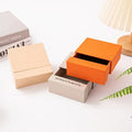 2023 Unique Crumpled Paper Sliding Drawer Jewelry Packaging Gift Box Competitive Price Embossing Elegant Slide-out Drawer Design MegaBDM