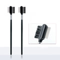 Portable Stainless Steel Needle Comb Eyebrow Makeup Brush Eyelash Brushes Single Makeup Brush Wholesale