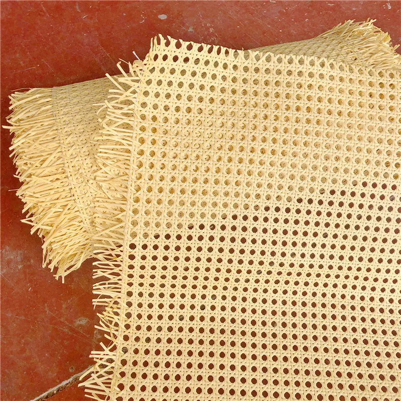 Natural Rattan Woven Cane Webbing Synthetic Rattan Roll for Garden Furniture