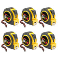16-Foot Steel Self-Locking Auto Lock Tape Measure Basics Imperial/Metric Retractable Body Tape Rule Basic Measurement Tape