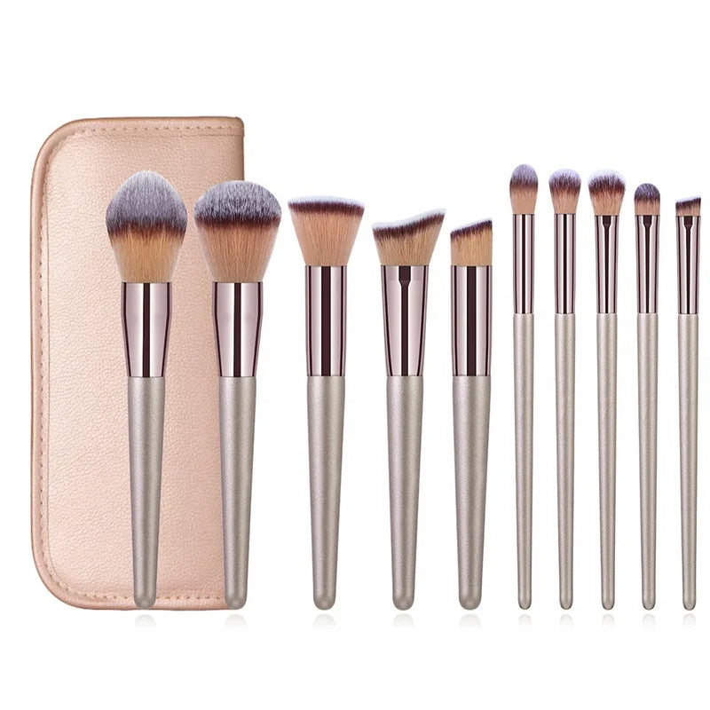 Wholesale Professional Makeup Brush Set Pink Makeup Brushes Custom Logo
