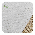 100% Cotton Voile Woven Fabric with Embroidery Net Techniques for Girls' Wedding Garments Home Textiles and Accessories