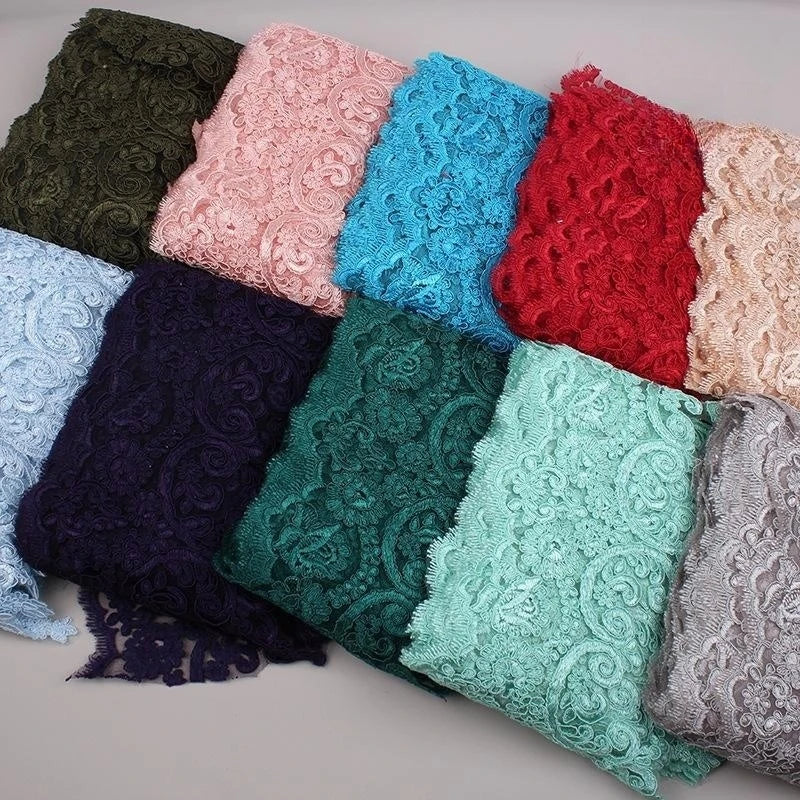New Car Bone Home Textile Bedding Lace Embroidered Handmade Women's Clothing Accessories for Wedding Decoration and Shoes