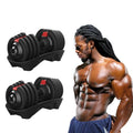 Gym Fitness Men Weights Equipment Fitness Dumbbells Set Dumbbells 40kg Adjustable Dumbbell Set