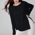 High Stretch Yoga Top Lightweight Sports Long Sleeve Mesh Fashion Fitness Running Shirts for Women