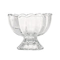 Transparent 150ml Glass Mug Summer Use Ice Cream Mug for Milk Tea Yogurt Salad for Drinks
