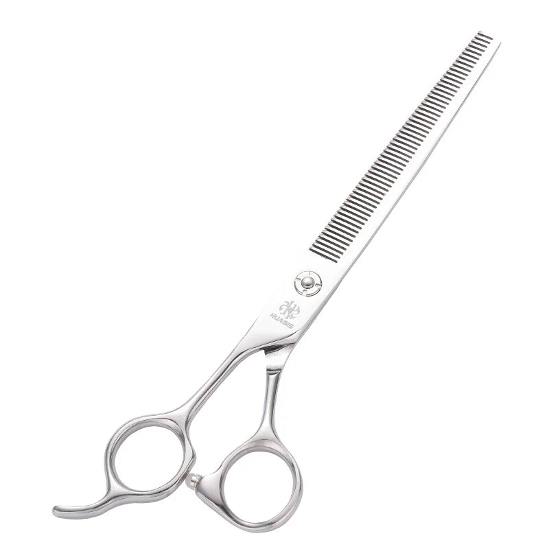 HUASIS HU22-65ZT/70ZT Lefty Hand Stainless Steel Eco-Friendly Classic Style Thinner Trimming Scissors 6.5" 7"" Available for Pet"