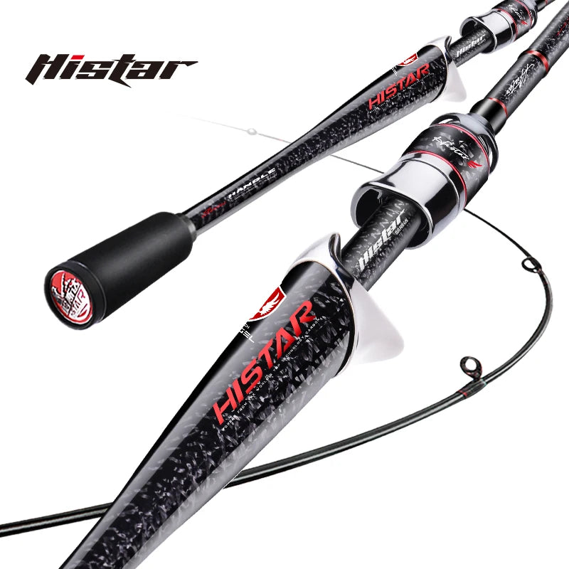 Histar Archangel Fuji K SIC Guide Organic Whole Handle FAST Action Competitive Grade High Carbon Spinning/Casting Lake Stream