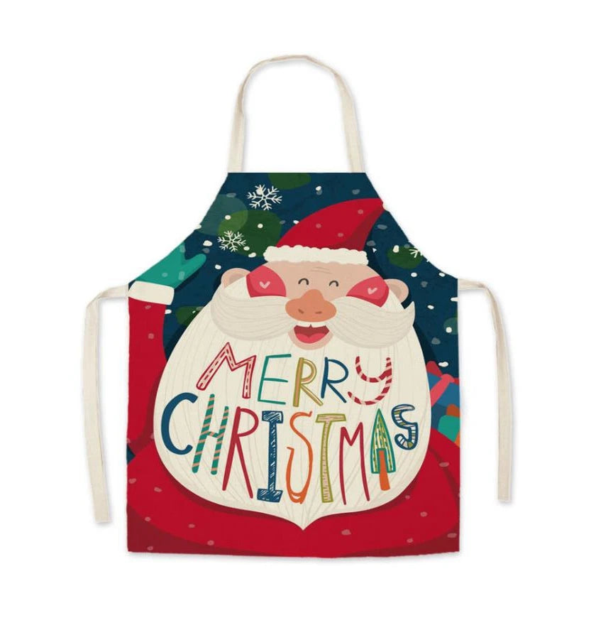 Christmas Apron Baking Apron Kitchen Apron