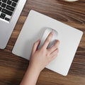 Factory Price Dual Side Mouse Pad 246x200mm Aluminum Gaming Mousepads Office Mats Laptop Table Mousemats Factory Metal Mice Pads