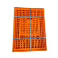 Berys 75x55x29cm Live Chicken Transport Crates H-Type Plastic Animal Cages New 10-12 Chickens Capacity Long Service Life